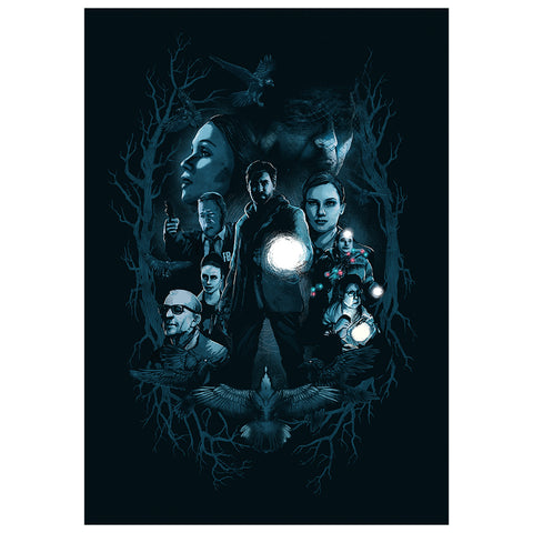 Alan Wake "the crew" Poster